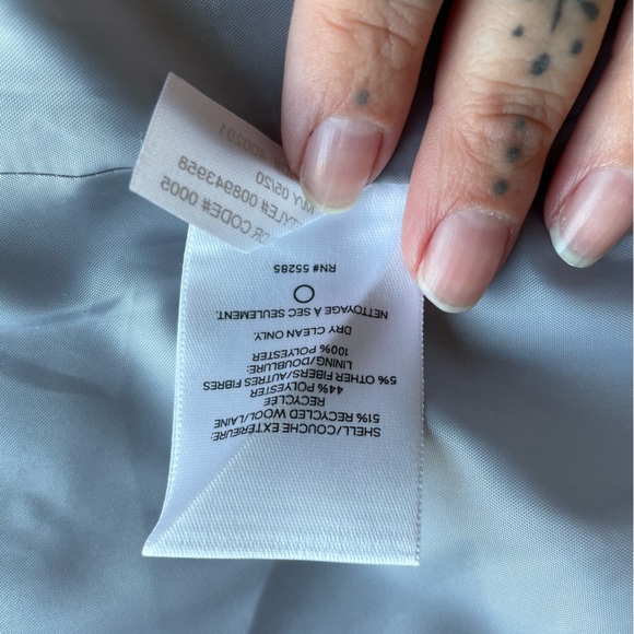 Express size medium wool blend pea coat new with tags - Picture 2 of 5